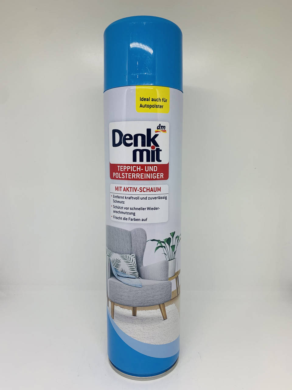 

Актив пена для чистки ковров и обивки Denkmit Teppich- und polsterreiniger 600 мл