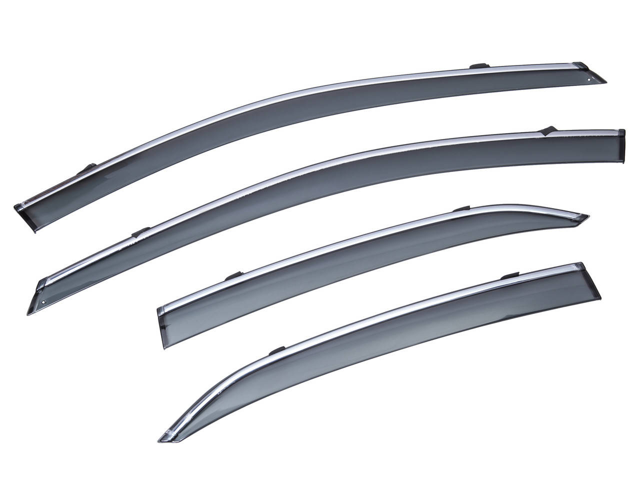 

Дефлекторы окон (ветровики) SUN VISORS с хромом TOYOTA CAMRY 70 2018-