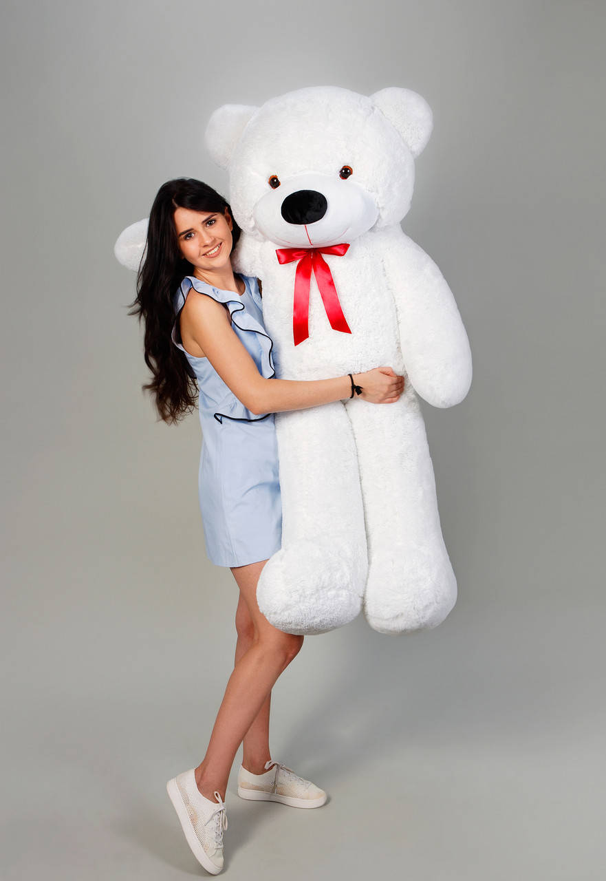 

Плюшевый Мишка 160см белый "Нестор" большой Плюшевый Медведь, большая Мягкая игрушка Плюшевый Мишка 1,6м