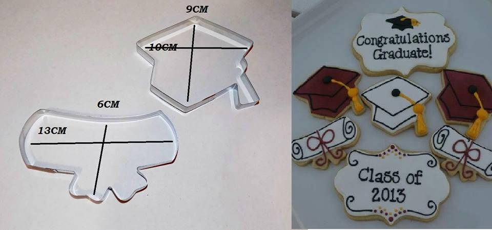 

Набор вырубок для пряников Выпускной