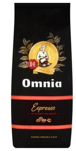 

Кофе в зернах оригинальной обжарки Omnia ESPRESSO 1кг Венгрия купаж арабика рабуста 5997100071229