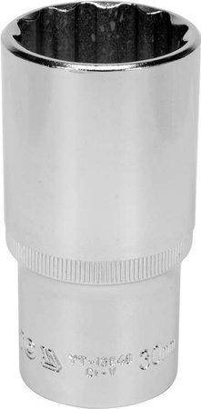 

Головка торцева 12-гранна YATO : подовжена, квадрат 1/2", М= 30 мм, L= 77 мм YT-12948