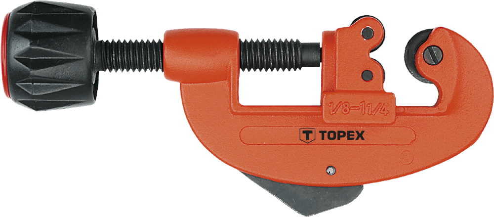 

Труборез TOPEX для медных и алюминиевых труб 3 - 30 мм (1/8 "- 1.1 / 4")