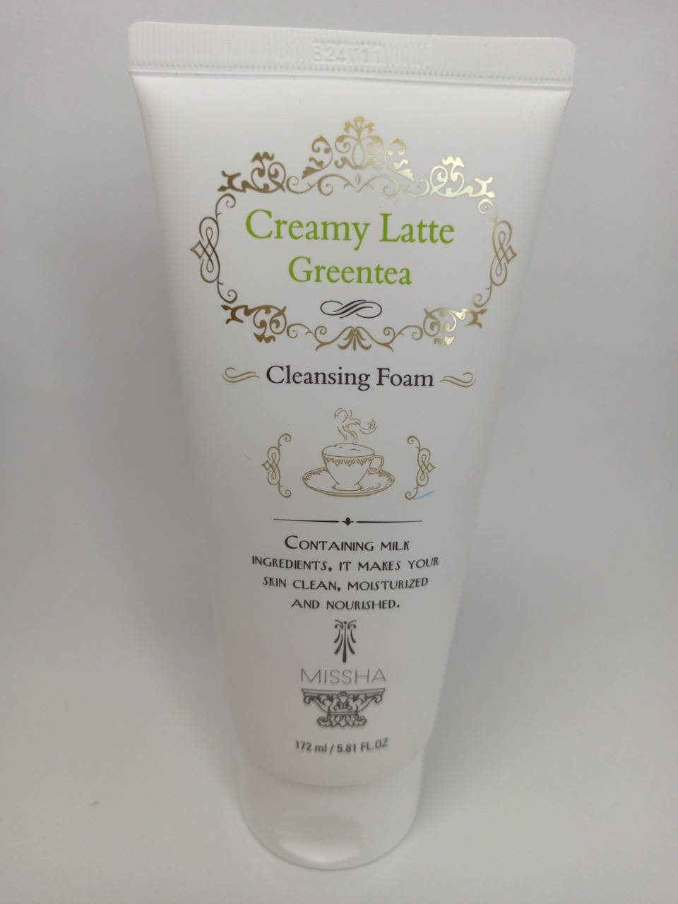 

ОЧИЩАЮЩАЯ ПЕНКА MISSHA CREAMY LATTE CLEANSING FOAM (172ML) Green tea