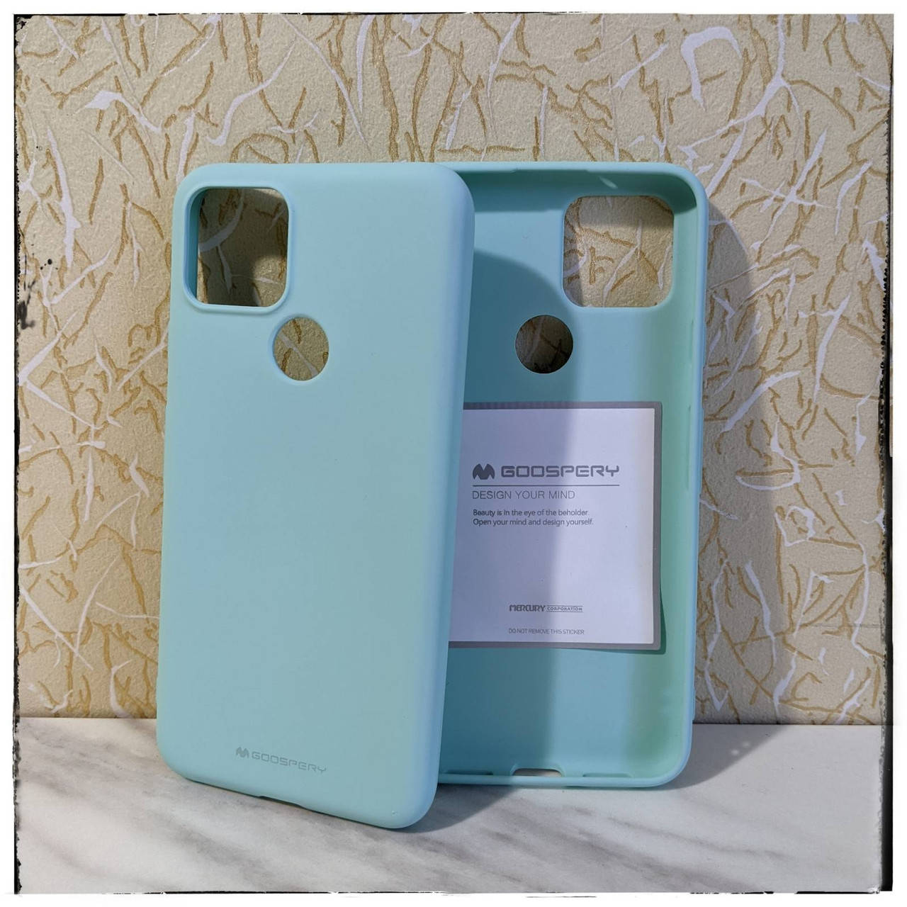 

Тонкий чехол Goospery Soft Feeling для Google Pixel 5 Мятный