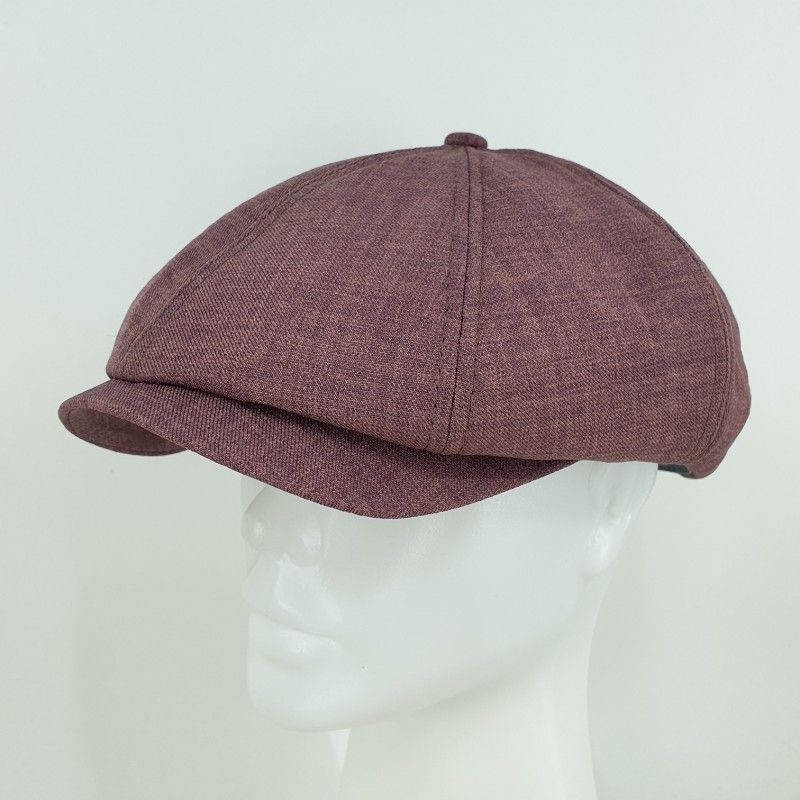 

Хулиганка лен-вискоза бордовая, Бордовый