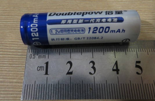 

2шт= Аккумулятор AА 1200mAh 1.2V Аккумуляторная батарейка