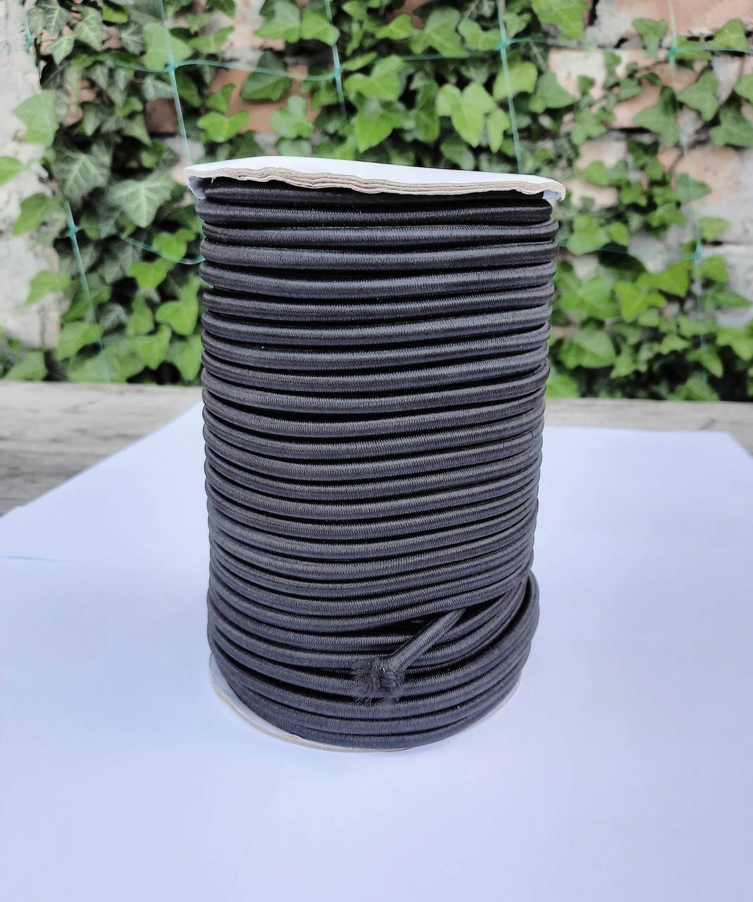 

Резинка шляпная 5 мм круглая, 50 м/моток, Черный