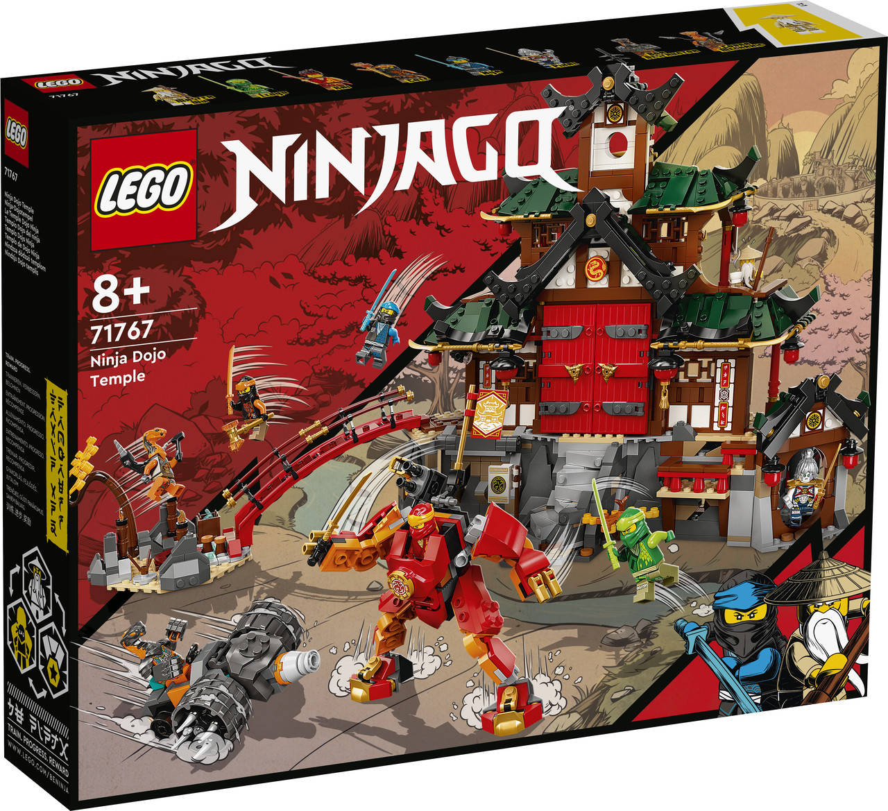 

LEGO ЛЕГО Ninjago Храм-додзё ниндзя 71767