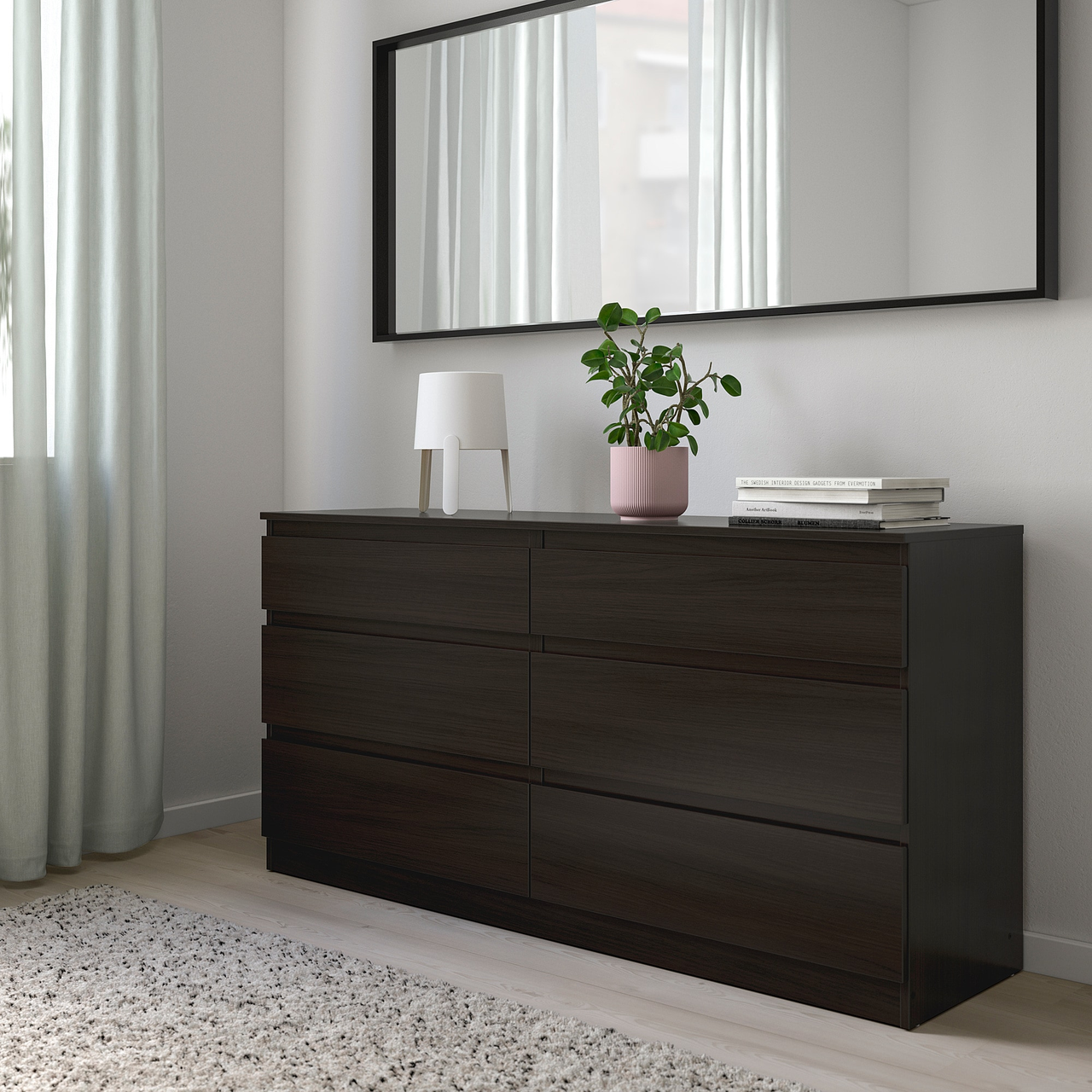 

Комод IKEA KULLEN на 6 ящиков (903.092.45)