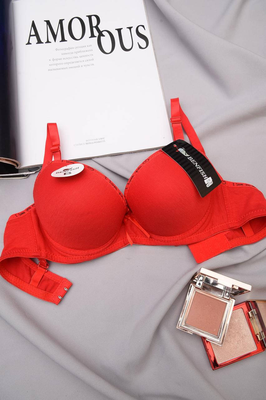 

Бюстгальтер женский красный ААА 145073M