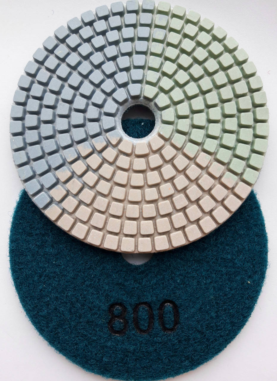 

Гибкие полировальные круги "3-цвета" для полировки d100 mm №800