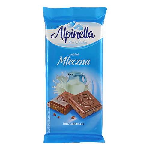

Шоколад Альпінелла молочна Alpinella mleczna 90g 25шт/ящ (Код : 00-00003433)