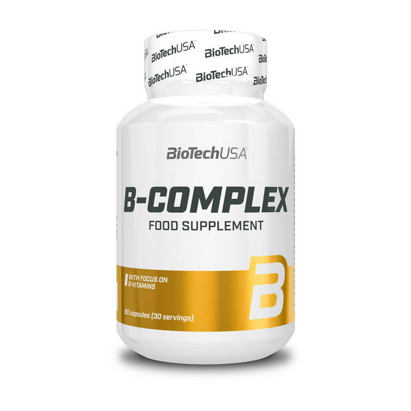 

Комплекс витаминов группы В BioTech usa B-complex 60 tabs