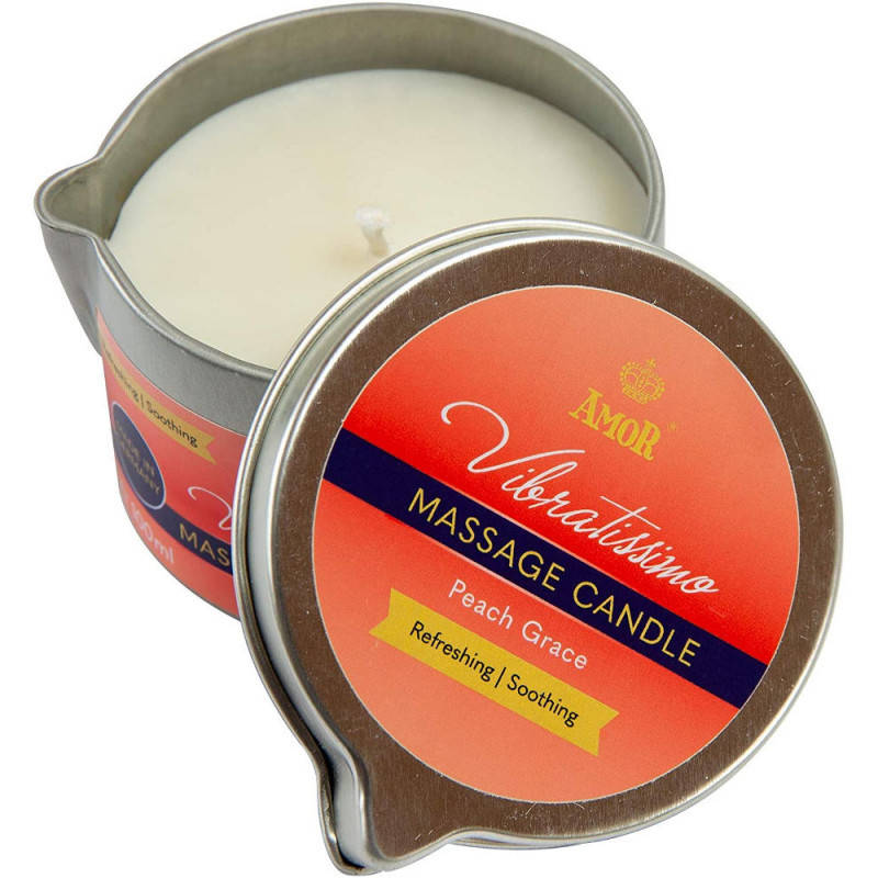 

Массажная свеча (персик) Massage Candle Peach Grace, 50 мл