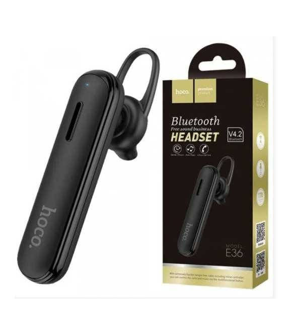 

Bluetooth-гарнитура для телефона, смартфона Hoco Original E36 Черный