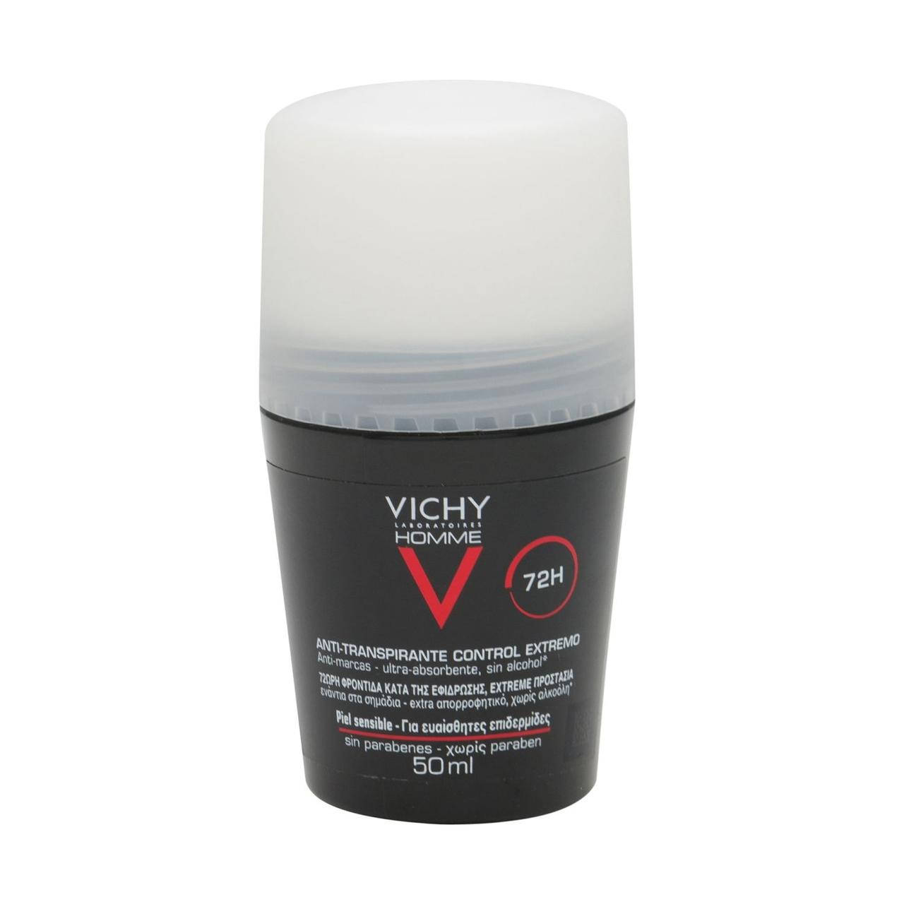 

Дезодорант антиперспирант мужской Виши экстра-сильного действия Vichy Homme Deodorant Anti Perspirant 72 H