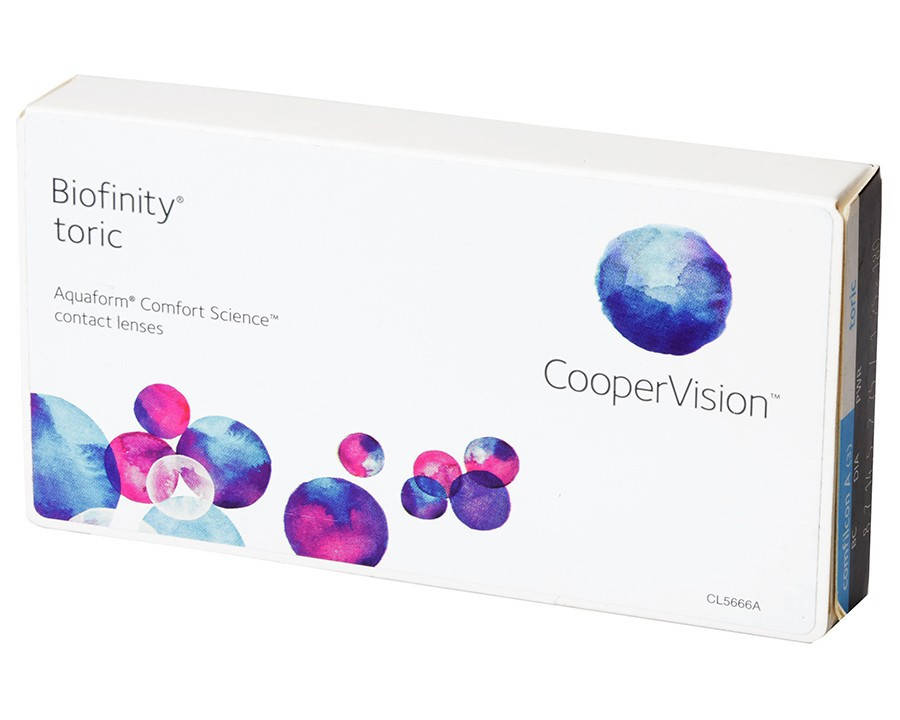 

Контактные линзы Biofinity Toric 1уп(3шт)