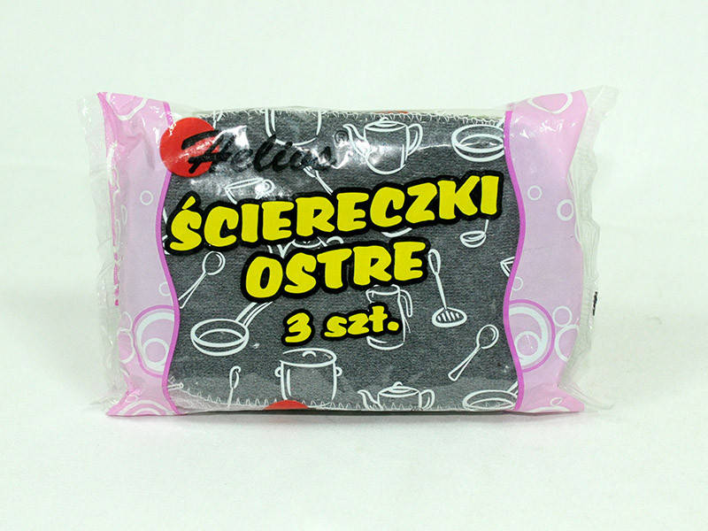 

Губка Кух. Жорстка 3шт/уп/100