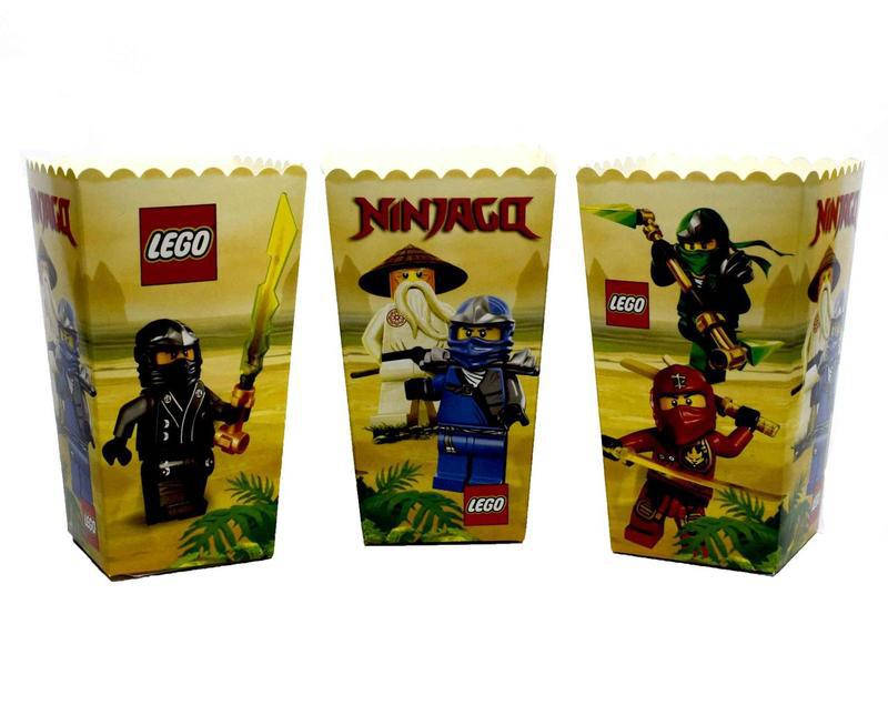 

Коробки для попкорна "Ninjago". В упак: 5 штук