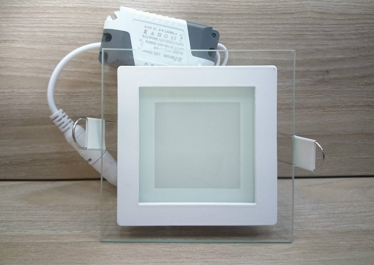 

Светильник светодиодный встраиваемый Feron AL2111 6W (LED панель) 2700К (теплый белый)