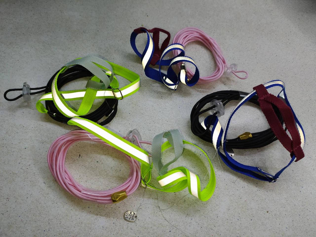 

Шлейка для кореллы и других птиц., Зелёный