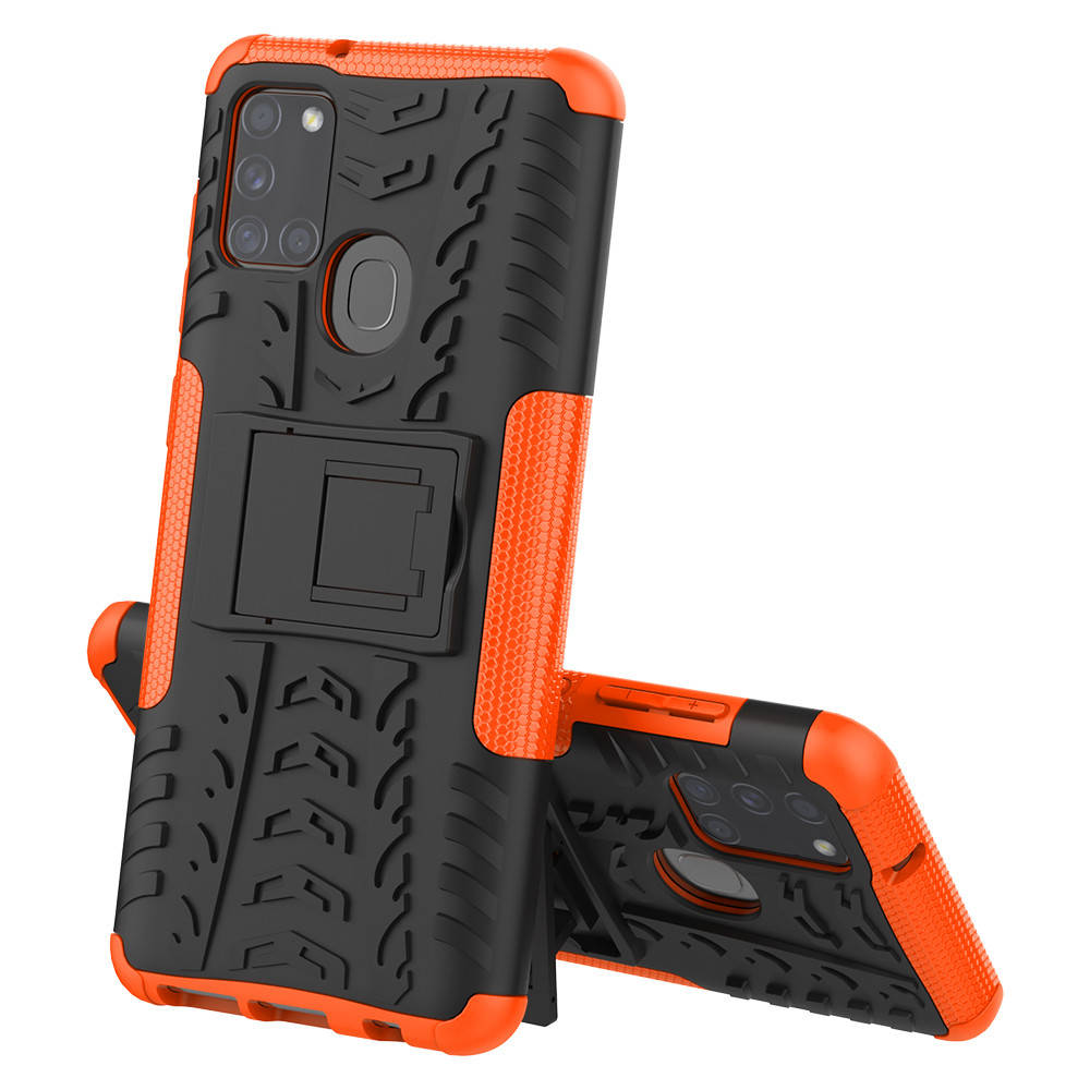 

PC + TPU чехол Armor на Samsung Galaxy M31 (8 цветов) оранжевый