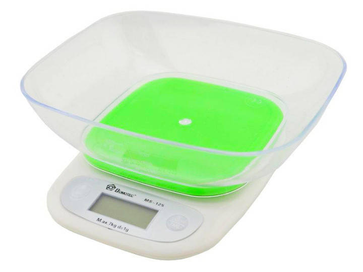 

Ваги кухонні DOMOTEC MS-125 GREEN весы кухонные електронные