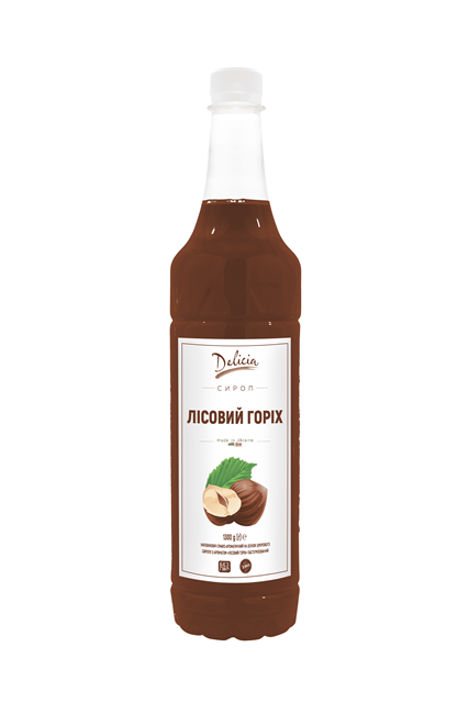 

Сироп Лесной орех TM Delicia 1300г.