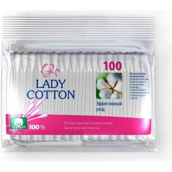 

Ватные палочки Lady Cotton 100 шт