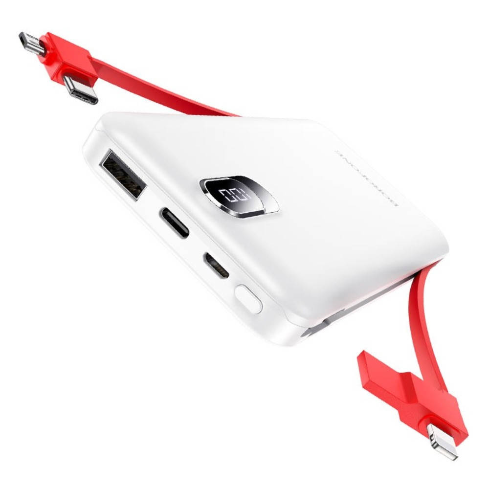 

Внешний портативный аккумулятор (Power bank) Borofone BJ2 10000 mAh белый