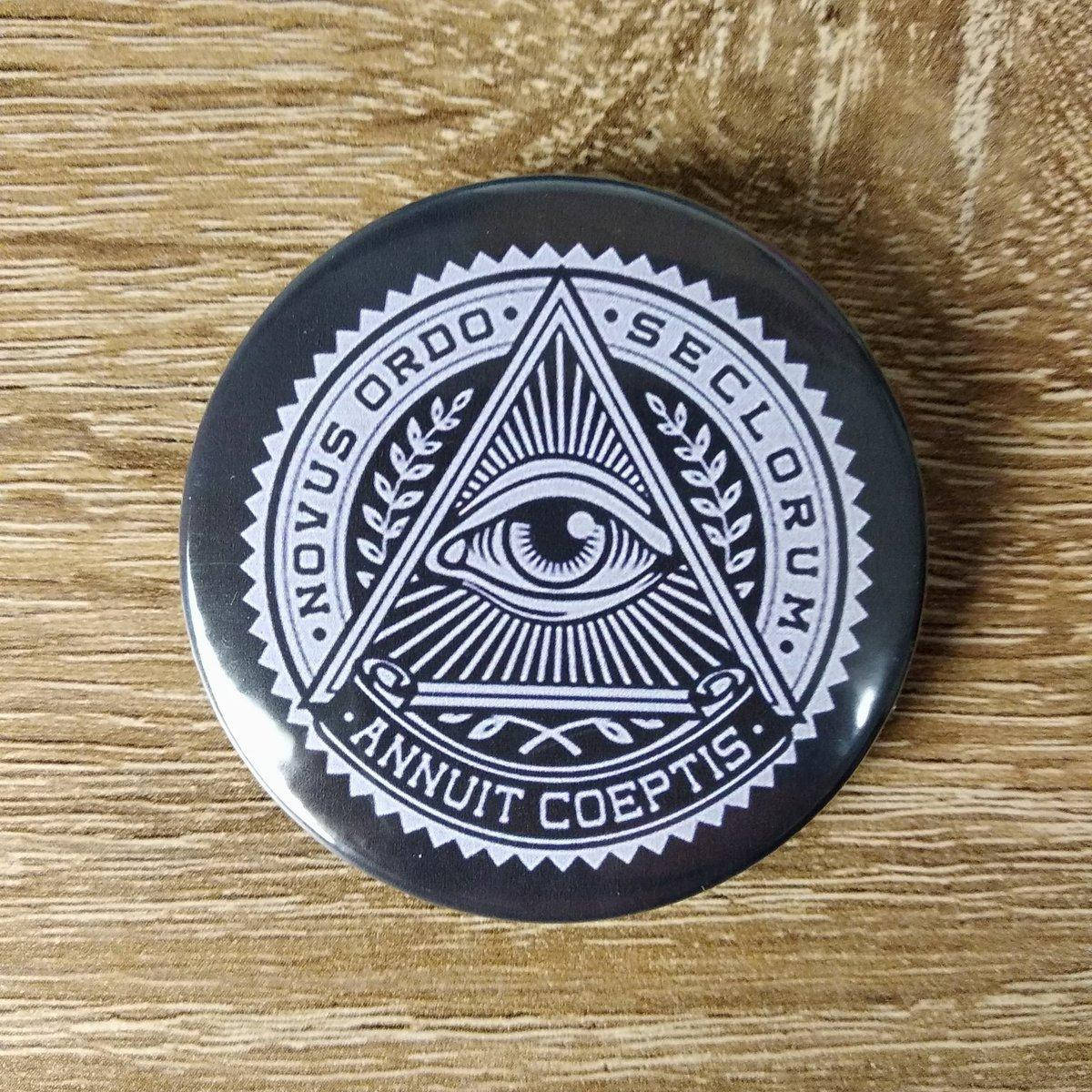 

Значок "Всевидящее Око" (Novus ordo seclorum)