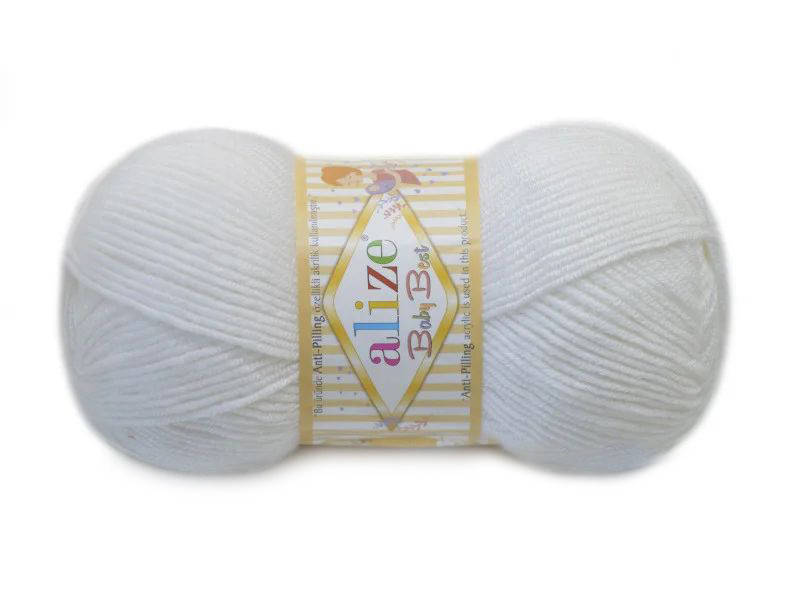 

Alize Baby Best, Белый №55
