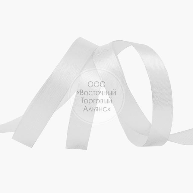 

Лента атласная - БЕЛАЯ - 7 мм, 23 м