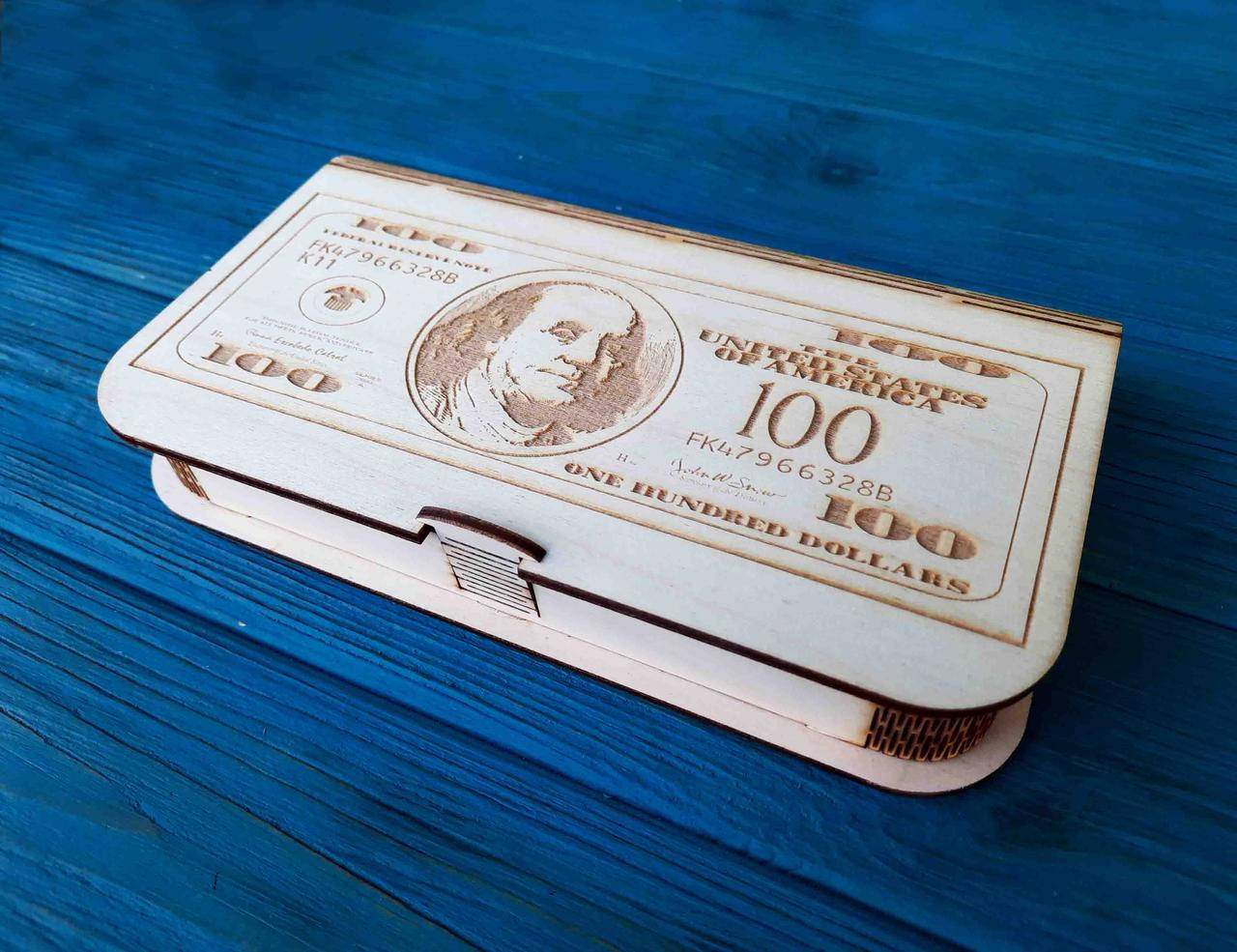 

Купюрница 100 долларов