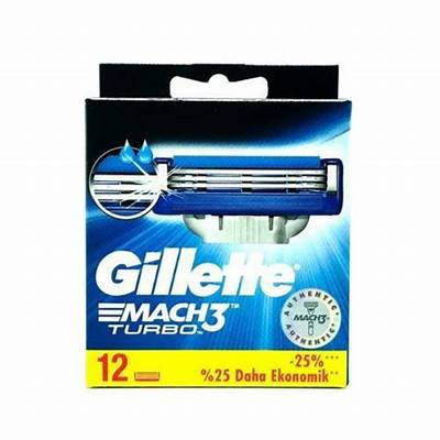 

Сменные кассеты для бритья Gillette Mach3 Турбо