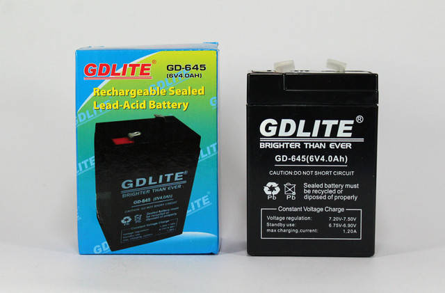 

Battery 6V 4 Ah GD 645, Аккумулятор, Аккумуляторная батарея, Аккумулятор для весов свинцово-кислотный, в хитах