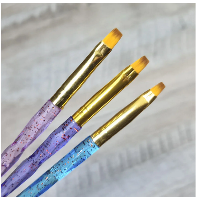 

Кисточки для геля, 3шт