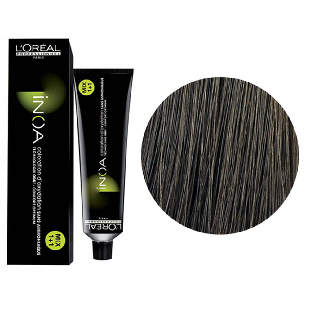 

Краска для волос L'Oreal Inoa 5.1 светлый шатен пепельный 60 г