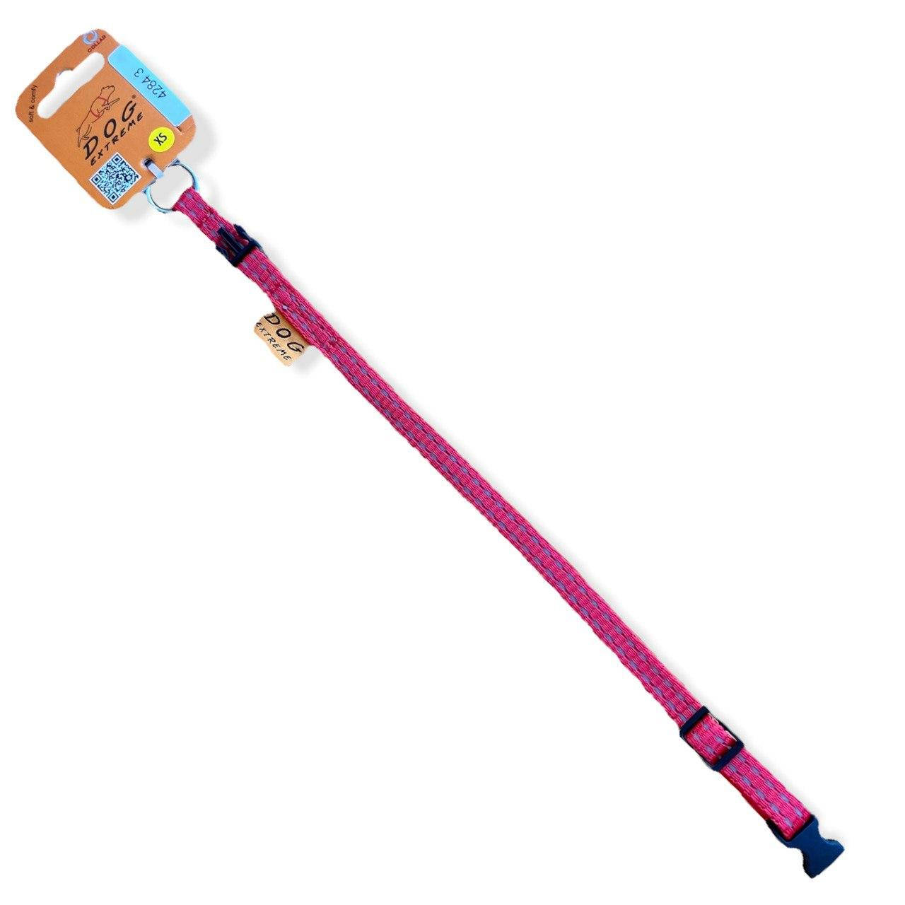 

Ошейник из нейлона Collar Dog Extremе 20-30 см 10 мм Красный