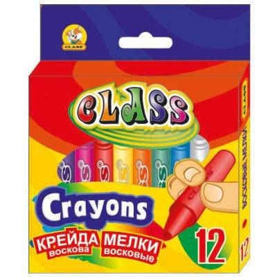 

Крейда воскова 12 кол. "CLASS" /7603/ 8*90мм
