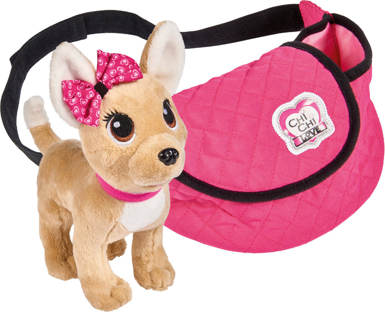 

Собачка Simba Toys Chi Chi Love Чихуахуа Фэшн Стрит с сумочкой 20 см (5893494), Розовый