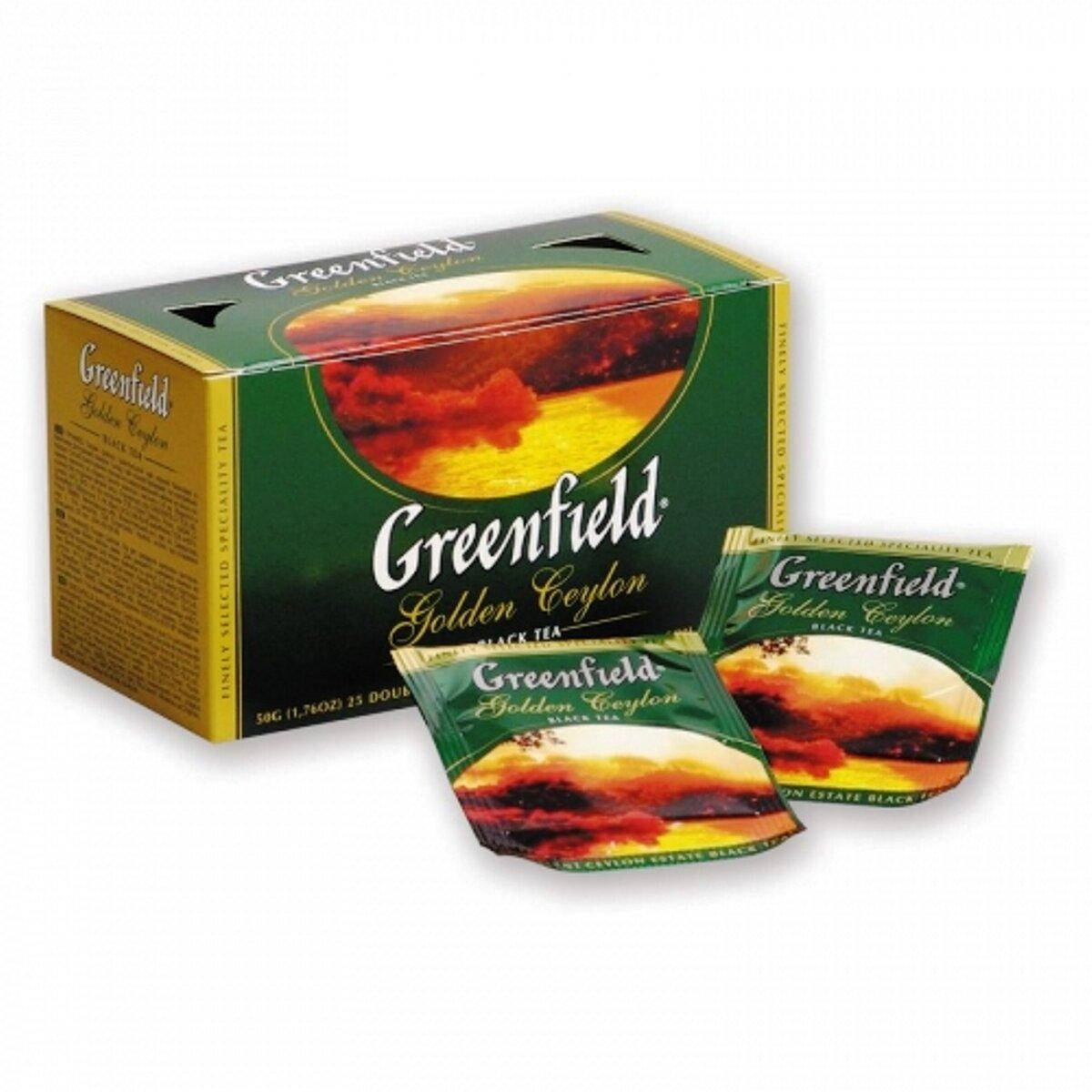

Чай Greenfield черный 25 пакетиков