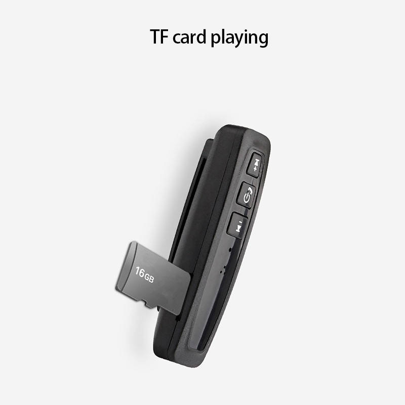 

Bluetooth гарнитура ресивер AUX в машину + поддержка MicroSD Kebidu Черный
