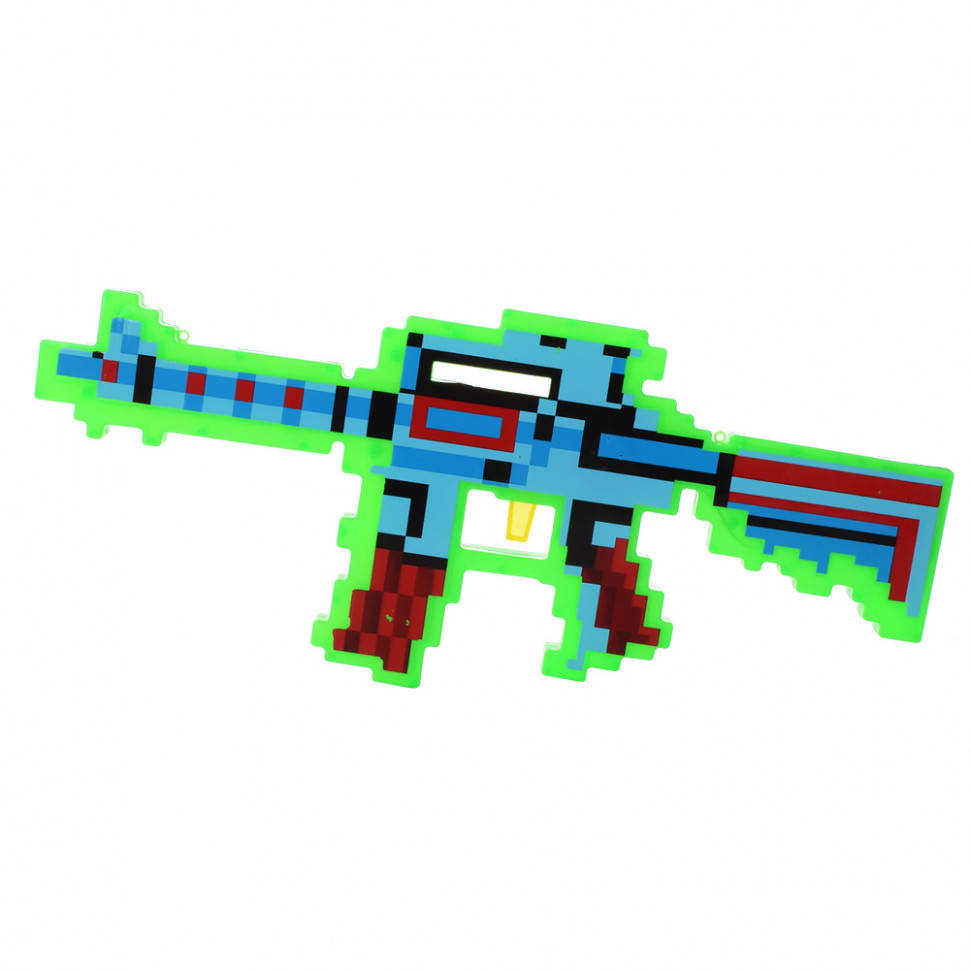 

Детский игрушечный автомат Майнкрафт со звуком (Green) (AN), Зелёный