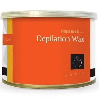 

Тёплый воск в банке для депиляции SIMPLE USE BEAUTY, Персик, 400 мл