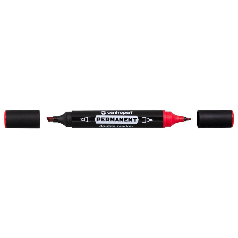 

Маркер Permanent 1666 Double красный 1666/02, CENTROPEN