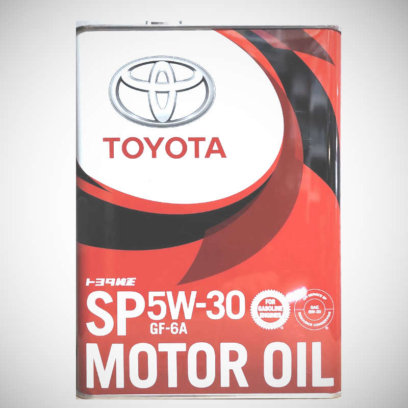 

Масло моторное TOYOTA 5W-30 SP GF-6A 4лит