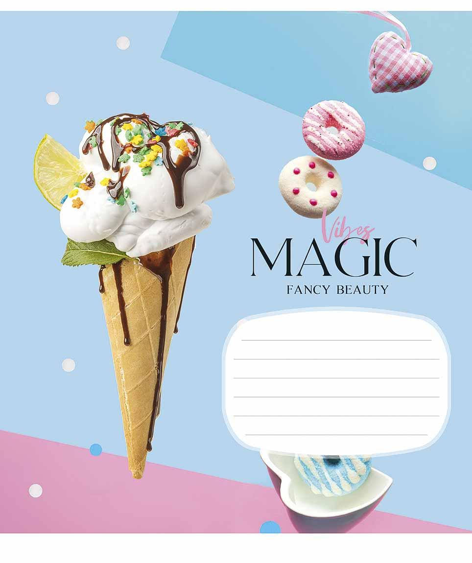 

Зошит 12арк. кос.лін. Школярик "Magic vibes" ВД-лак №012-2992C(30)(300)