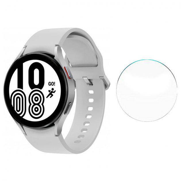 

Защитное стекло Watchbands для Samsung Galaxy Watch 4 44 мм 1 шт., Прозрачный